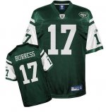 Jerseys Factory Cheap Jets #17 Plaxico Burress Green Stitched NF