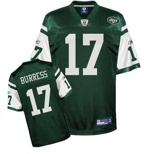 Jerseys Factory Cheap Jets #17 Plaxico Burress Green Stitched NF