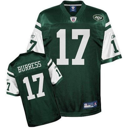 Jerseys Factory Cheap Jets #17 Plaxico Burress Green Stitched NF