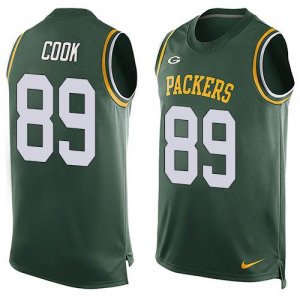 Jerseys Factory Cheap Nike Packers #89 Jared Cook Green Team Col