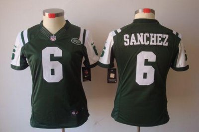 Jerseys Factory Cheap Nike Jets #6 Mark Sanchez Green Team Color