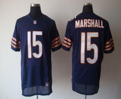 Jerseys Factory Cheap Nike Bears #15 Brandon Marshall Navy Blue