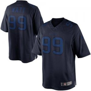 Jerseys Factory Cheap Nike Texans #99 J.J. Watt Navy Blue Men's