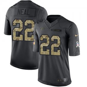 Jerseys Factory Cheap Nike Falcons #22 Keanu Neal Black Men's St