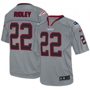Jerseys Factory Cheap Nike Patriots #22 Stevan Ridley Lights Out