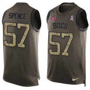 Jerseys Factory Cheap Nike Buccaneers #57 Noah Spence Green Men'