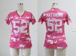 Jerseys Factory Cheap Nike Packers #52 Clay Matthews Pink Women'
