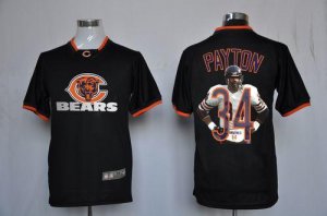 Jerseys Factory Cheap Nike Bears #34 Walter Payton Black Men's N