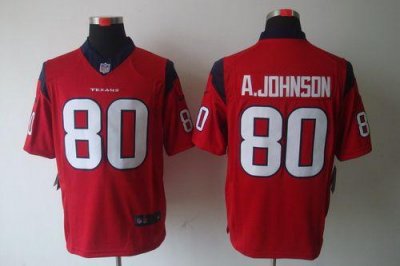 Jerseys Factory Cheap Nike Texans #80 Andre Johnson Red Alternat