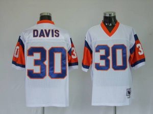 Jerseys Factory Cheap Mitchel & Ness Broncos #30 Terrell Davis W