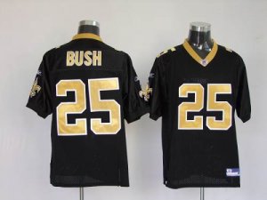 Jerseys Factory Cheap Saints #25 Reggie Bush Black Stitched NFL