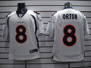 Jerseys Factory Cheap Broncos #8 Kyle Orton White Stitched NFL J