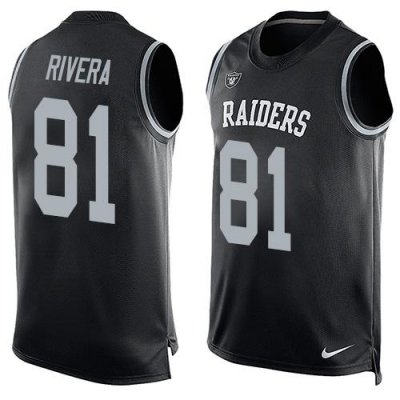Jerseys Factory Cheap Nike Raiders #81 Mychal Rivera Black Team