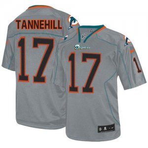 Jerseys Factory Cheap Nike Dolphins #17 Ryan Tannehill Lights Ou