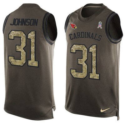Jerseys Factory Cheap Nike Cardinals #31 David Johnson Green Men