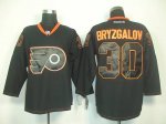 Jerseys Factory Cheap Flyers #30 Ilya Bryzgalov Black Ice Embroi