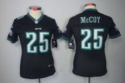 Jerseys Factory Cheap Nike Eagles #25 LeSean McCoy Black Alterna