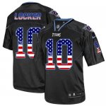 Jerseys Factory Cheap Nike Titans #10 Jake Locker Black Men's St