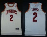 Jerseys Factory Cheap Cavaliers #2 Kyrie Irving White Revolution