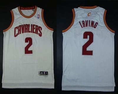 Jerseys Factory Cheap Cavaliers #2 Kyrie Irving White Revolution