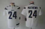 Jerseys Factory Cheap Nike Chargers #24 Ryan Mathews White Youth
