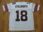 Jerseys Factory Cheap Browns #18 Donte Stallworth White Stitched