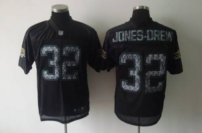 Jerseys Factory Cheap Sideline Black United Jaguars #32 Jones-Dr