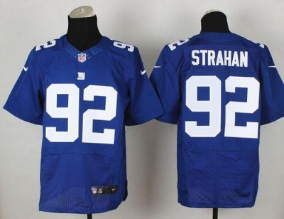 Jerseys Factory Cheap Nike Giants #92 Michael Strahan Royal Blue