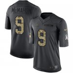 Jerseys Factory Cheap Nike Bears #9 Jim McMahon Black Men's Stit