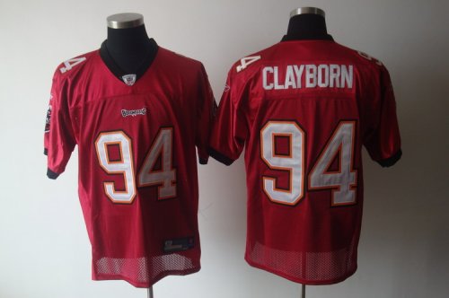 Jerseys Factory Cheap Buccaneers #94 Adrian Clayborn Red Stitche