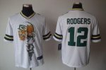 Jerseys Factory Cheap Nike Packers #12 Aaron Rodgers White Men's
