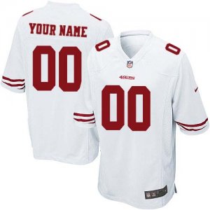 Jerseys Factory Cheap Nike San Francisco 49ers Customized White