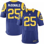 Jerseys Factory Cheap Nike Rams #25 T.J. McDonald Royal Blue Alt