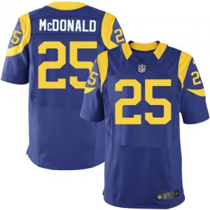 Jerseys Factory Cheap Nike Rams #25 T.J. McDonald Royal Blue Alt