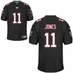 Jerseys Factory Cheap Nike Falcons #11 Julio Jones Black Stitche