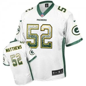 Jerseys Factory Cheap Nike Packers #52 Clay Matthews White Men's