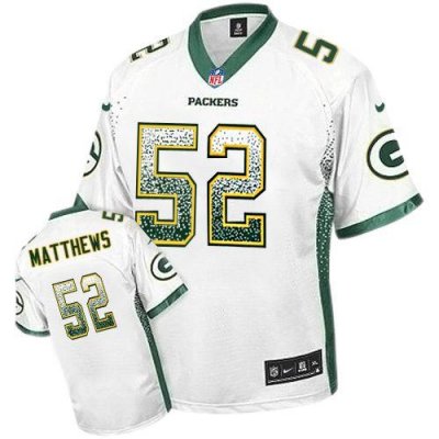 Jerseys Factory Cheap Nike Packers #52 Clay Matthews White Men's