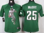 Jerseys Factory Cheap Nike Eagles #25 LeSean McCoy Midnight Gree