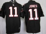 Jerseys Factory Cheap Nike Falcons #11 Julio Jones Black Alterna