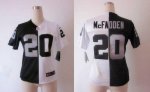 Jerseys Factory Cheap Nike Raiders #20 Darren McFadden Black/Whi