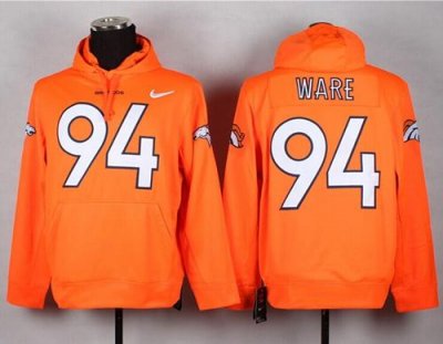 Jerseys Factory Cheap Denver Broncos #94 DeMarcus Ware Orange Pu