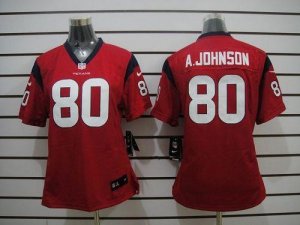 Jerseys Factory Cheap Nike Texans #80 Andre Johnson Red Alternat