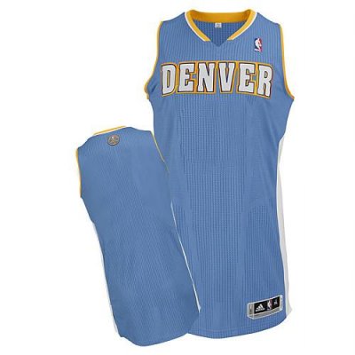 Jerseys Factory Cheap Revolution 30 Nuggets Blank Baby Blue Stit