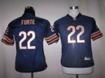 Jerseys Factory Cheap Bears #22 Matt Forte Blue Women's Team Col