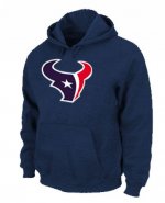 Jerseys Factory Cheap Houston Texans Logo Pullover Hoodie Dark B