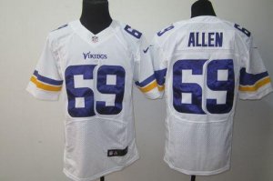 Jerseys Factory Cheap Nike Vikings #69 Jared Allen White Men's E