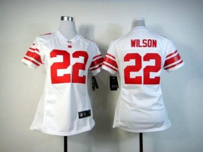 Jerseys Factory Cheap Nike Giants #22 David Wilson White Women's