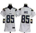 Jerseys Factory Cheap Nike Chargers #85 Antonio Gates White Yout