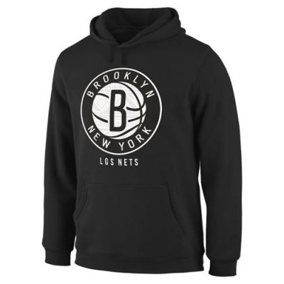 Jerseys Factory Cheap Brooklyn Nets Noches Enebea Pullover Hoodi