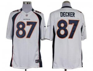 Jerseys Factory Cheap Nike Broncos #87 Eric Decker White Men's E